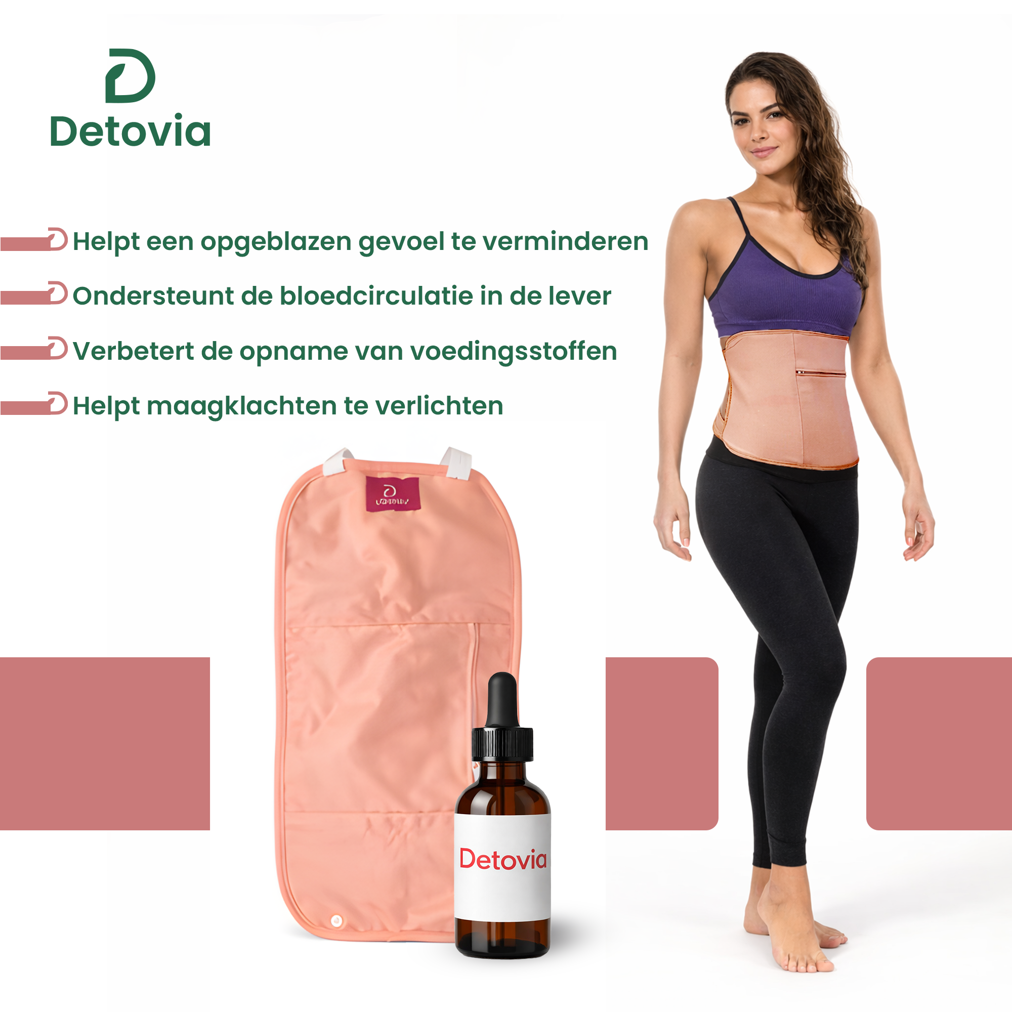 Detovia Detox Buikgordel (met Ricinusolie)