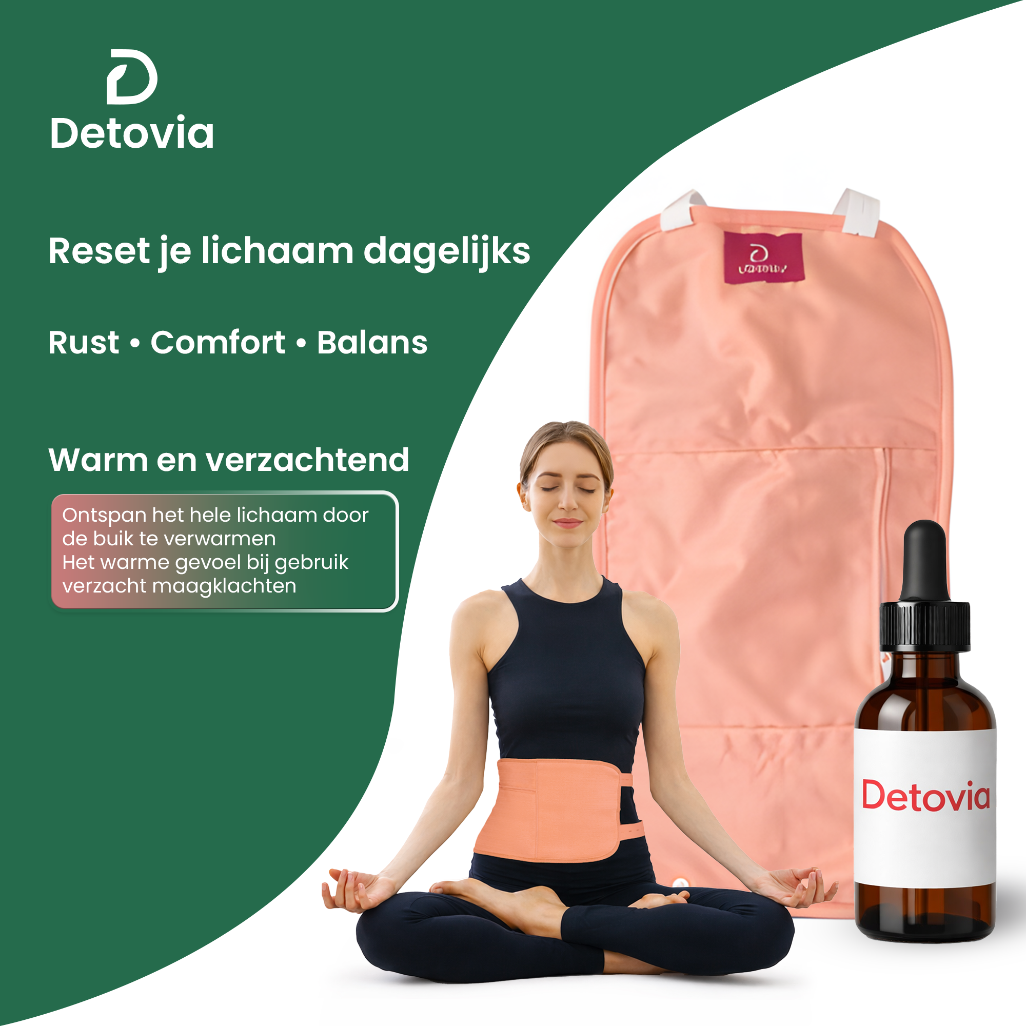 Detovia Detox Buikgordel (met Ricinusolie)