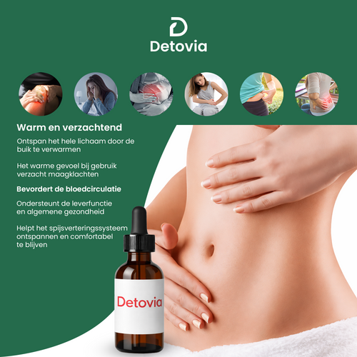Detovia Detox Buikgordel (met Ricinusolie)